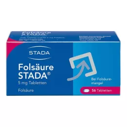 FOLSÄURE STADA Comprimidos de 5 mg, 56 uds