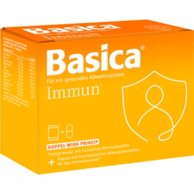 BASICA Inmune beber granulado+cápsula durante 7 días, 7 uds