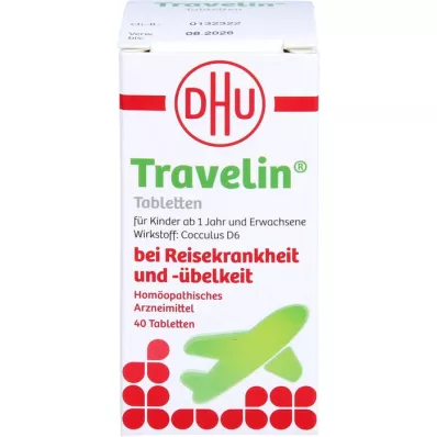 TRAVELIN Comprimidos, 40 uds