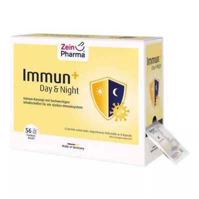 Immune+ Day &amp; Cápsulas nocturnas (56x4 uds)