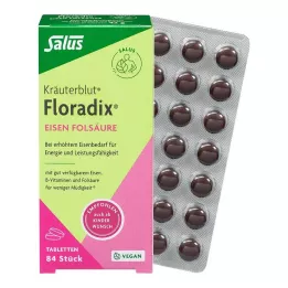 FLORADIX Hierro Ácido fólico Comprimidos, 84 Cápsulas