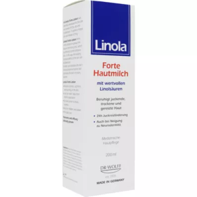 LINOLA Leche para la piel Forte, 200 ml