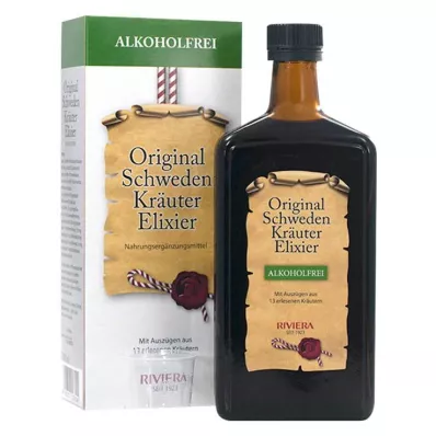 Elixir de hierbas sueco original Riviera sin alcohol, 500 ml