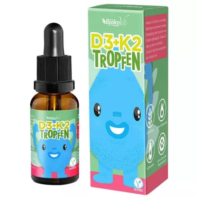 Gotas para niños de vitamina D3 + K2, 10 ml