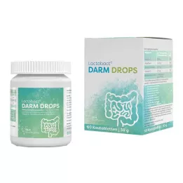 LACTOBACT DARM DROPS Comprimidos masticables, 60 uds