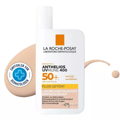 La Roche Posay Anthelios Fluido Invisible teñido UVMune SPF50+, 50 ml