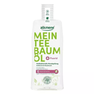 Alkmene My enjuague bucal antibacteriano con aceite de árbol de té, 500 ml Alkmene My enjuague bucal antibacteriano con aceite de árbol de té, 500 ml