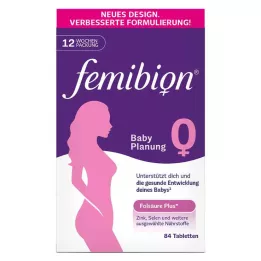 FEMIBION 0 Comprimidos de planificación infantil, 84 unidades