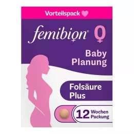 FEMIBION 0 Comprimidos de planificación infantil, 84 unidades