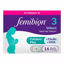 FEMIBION 3 Pack Combinado Lactancia, 2X112 uds