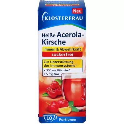 KLOSTERFRAU cereza acerola caliente sin azúcar gran., 10X5 g