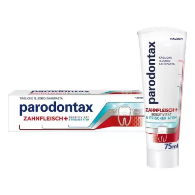 Parodontax Gum+ Sensibilidad & Pasta de dientes Aliento Fresco (75 ml) Parodontax Gum+ Sensibilidad & Pasta de dientes Aliento Fresco (75 ml)