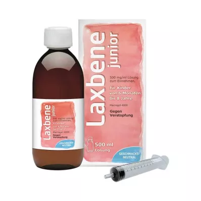Laxbene® junior 500 mg solución para niños de 6 meses a 8 años, 500 ml