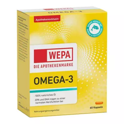 WEPA Omega-3 Cápsulas, 60 Cápsulas