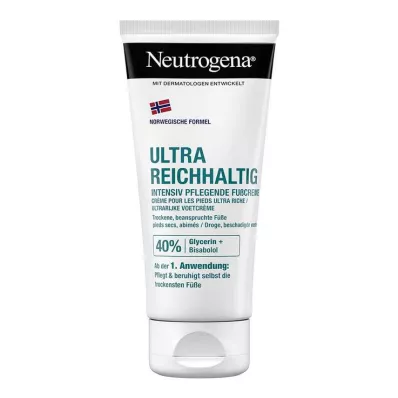 Crema rica para pies de fórmula noruega de Neutrogena, 100 ml