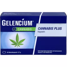 GELENCIUM Cannabis Plus Cápsulas, 30 Cápsulas