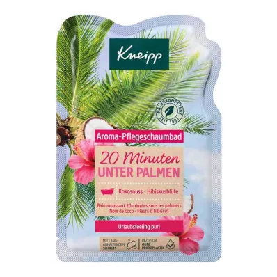 Baño de burbujas Kneipp 20 minutos bajo las palmeras (50 ml)