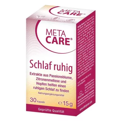 Meta Care Dormir Pacíficamente Cápsulas, 30 PCS