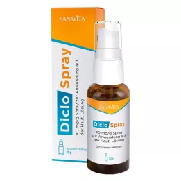 DICLOSPRAY 40 mg/g spray para aplicación cutánea, 25 g