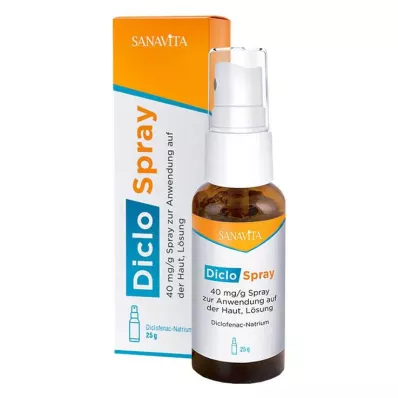 DicloSpray 40 mg/g para uso en la piel, 25 g