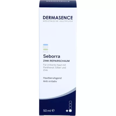 DERMASENCE Seborra Espuma Reparadora de Zinc, 50 ml