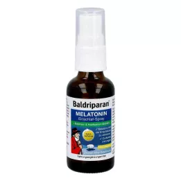 BALDRIPARAN Melatonina spray para dormir, 30 ml