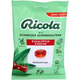 RICOLA o.Z.Beutel Caramelos de cereza y eucalipto, 75 g
