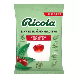 RICOLA o.Z.Beutel Caramelos de cereza y eucalipto, 75 g