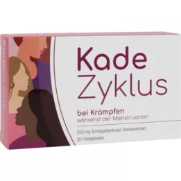 KADEZYKLUS para calambres durante la menstruación 250mg FTA, 30 uds