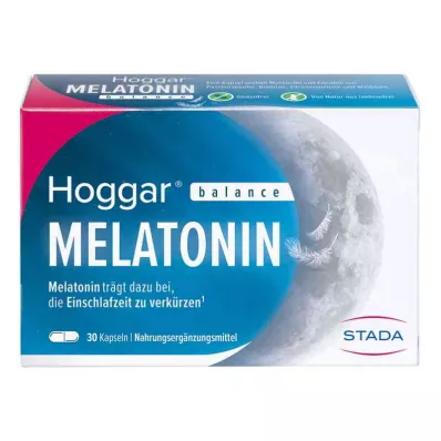 Hoggar Melatonin Balance cápsulas para dormir (30 piezas)