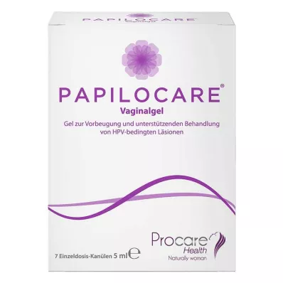 PAPILOCARE® gel vaginal, 7X5 ml