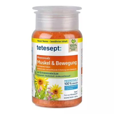 Tetesept Sal Marina Músculo &amp; Movimiento (600 g)