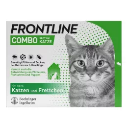 FRONTLINE Combo Spot on preparación piel de gato, 6 uds