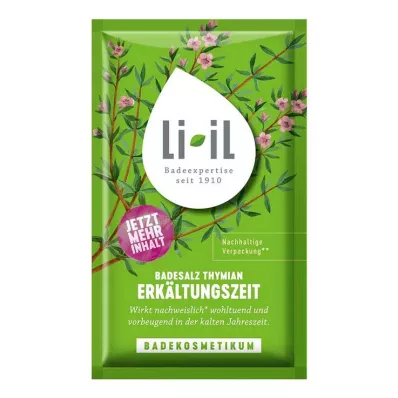 LI-IL Sal de baño tomillo tiempo frío, 80 g