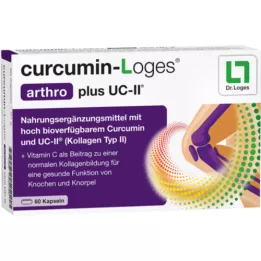 CURCUMIN-LOGES arthro plus UC-II cápsulas, 60 uds