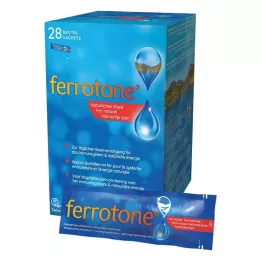 FERROTONE Bolsita de hierro natural, 28X20 ml