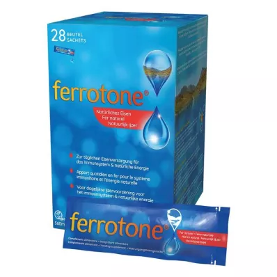 FERROTONE Bolsita de hierro natural, 28X20 ml FERROTONE Bolsita de hierro natural, 28X20 ml