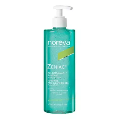 Noreva Zeniac Gel Limpiador, 400 ml
