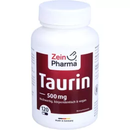 TAURIN 500 mg cápsulas, 120 uds