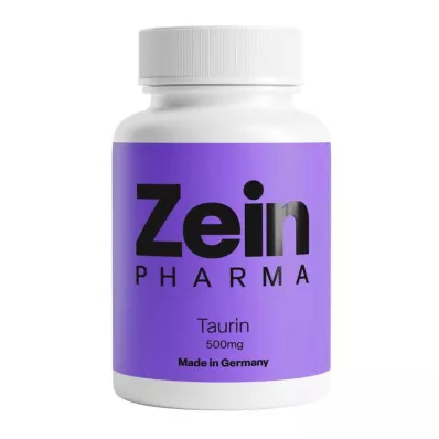 Taurina 500 mg cápsulas, 120 piezas