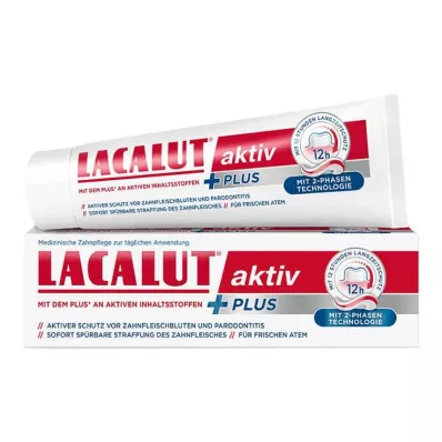 Pasta de dientes Lacalut Aktiv Plus, 75 ml