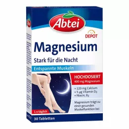 ABTEI Magnesio Fuerte para el Depósito Nocturno Tabl.TF, 30 uds