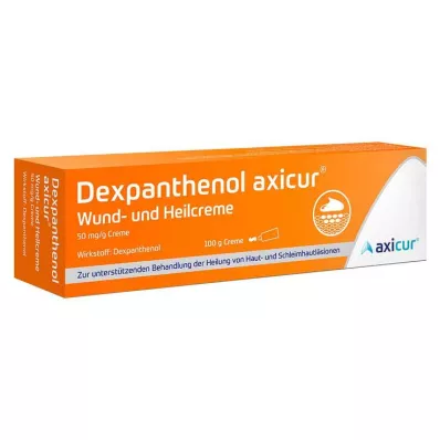 Crema cicatrizante y para heridas dexpantenol axicur®, 100 g