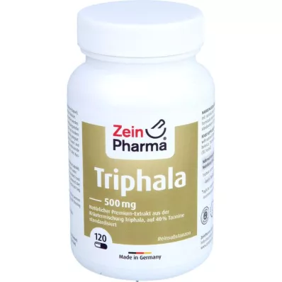 TRIPHALA 500 mg cápsulas, 120 uds