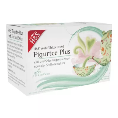 H&S Figure Tea Plus con bolsa de filtro de zinc y selenio, 20X1,5 g H&S Figure Tea Plus con bolsa de filtro de zinc y selenio, 20X1,5 g