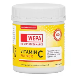 WEPA Lata de vitamina C en polvo, 100 g