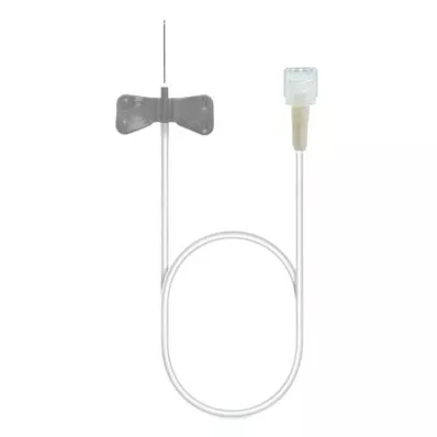 Venofix A venopunción b.27 G 0.4x16mm 30cm gris, 1 unidad