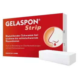 GELASPON Tira 1x1x4 cm esponja gelatina, 4 uds