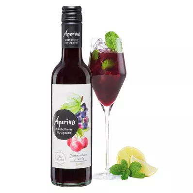 Aperino aperitivo orgánico sin alcohol Johannisb.Acero.Salus, 370 ml