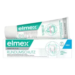 ELMEX SENSITIVE Pasta dentífrica Plus protección total, 75 ml